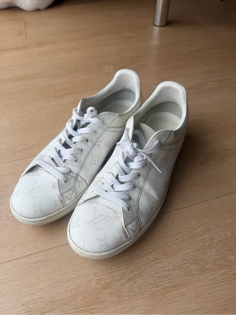 Louis Vuitton White Luxembourg Sneaker Men’s